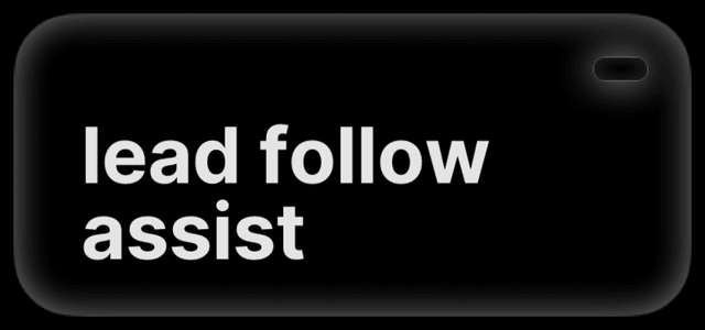 lead follow assist, off