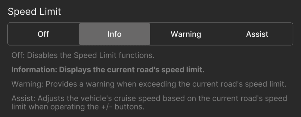 Speed Limit, Info